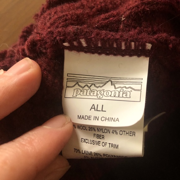 Patagonia Tri-colour Winter hat - Picture 4 of 4